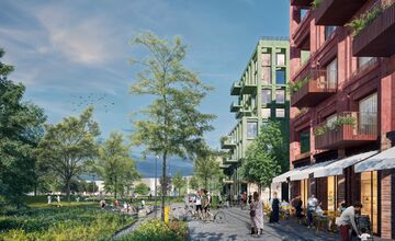 FOTO: Územná štúdia projektu Štvrť