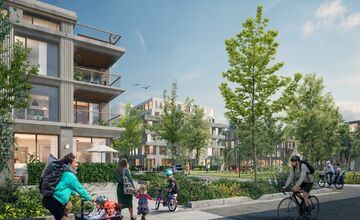 FOTO: Územná štúdia projektu Štvrť