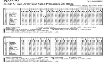 FOTO: Zmeny MHD v Piešťanoch