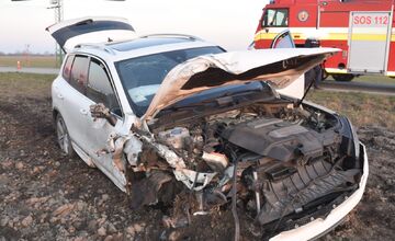 FOTO: Dopravná nehoda v Trnavskom kraji