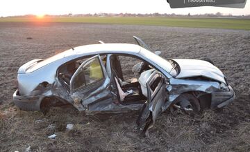 FOTO: Dopravná nehoda v Trnavskom kraji