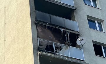 FOTO: Požiar bytu v Trnave