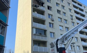 FOTO: Požiar bytu v Trnave