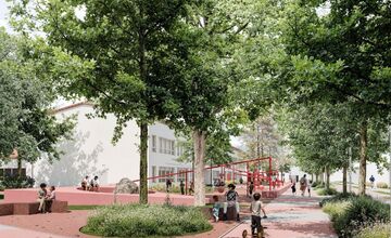 FOTO: Okolie školy na Ulici Maxima Gorkého čaká veľká premena