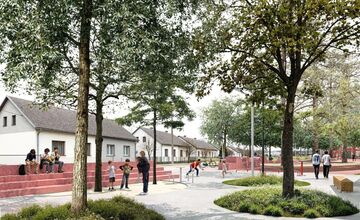 FOTO: Okolie školy na Ulici Maxima Gorkého čaká veľká premena