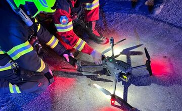 FOTO: Požiar haly v Moravskom Svätom Jáne