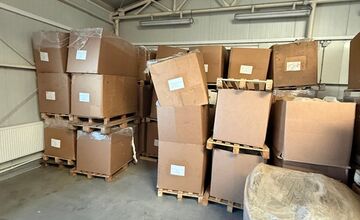 FOTO: V okresoch Topoľčany a Trnava prebehol obrovský zásah colníkov, odhalili nelegálnu výrobňu cigariet