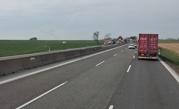 FOTO: Vážna nehoda na D1 pred Trnavou