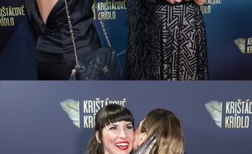 FOTO: Alena Heribanová na ocenení Krištáľového krídla
