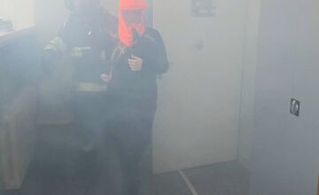 FOTO: Na Základnej škole v Čiernom Brode zasahovali hasiči