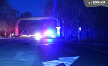 FOTO: Polícia rieši nehodu pri Červeníku