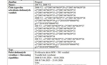 FOTO: Pozor, tieto autá môžu byť nebezpečné! SOI zverejnila zoznam, majitelia by mali okamžite konať