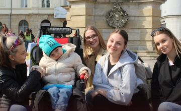 FOTO: V Trnave sa koná benefičný beh, ktorého výťažok pôjde na pomoc Paľkovi