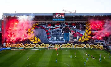 FOTO: Nové choreo FC Spartak Trnava