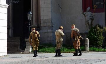 FOTO: Natáčanie seriálu Dunaj, k vašim službám v Trnave