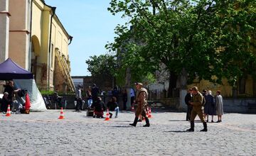 FOTO: Natáčanie seriálu Dunaj, k vašim službám v Trnave