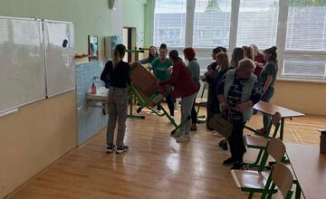 FOTO: V škole v Šoporni prebehlo cvičenie pedagógov a zamestnancov