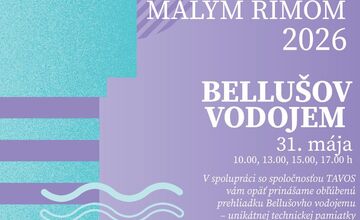 FOTO: Najnovšia Potulka Malým Rímom vás zavedie na vrchol Bellušovho vodojemu